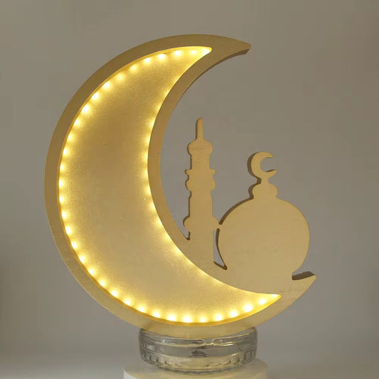 Light up moon tray