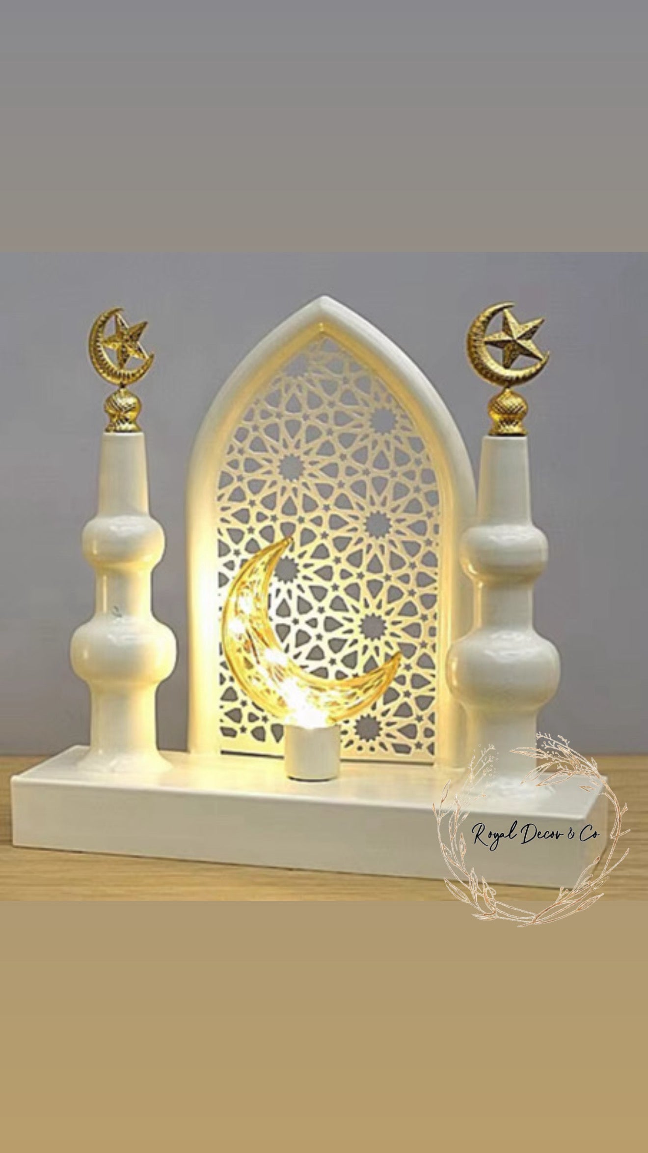 Arch & Moon Tower Lamp LED