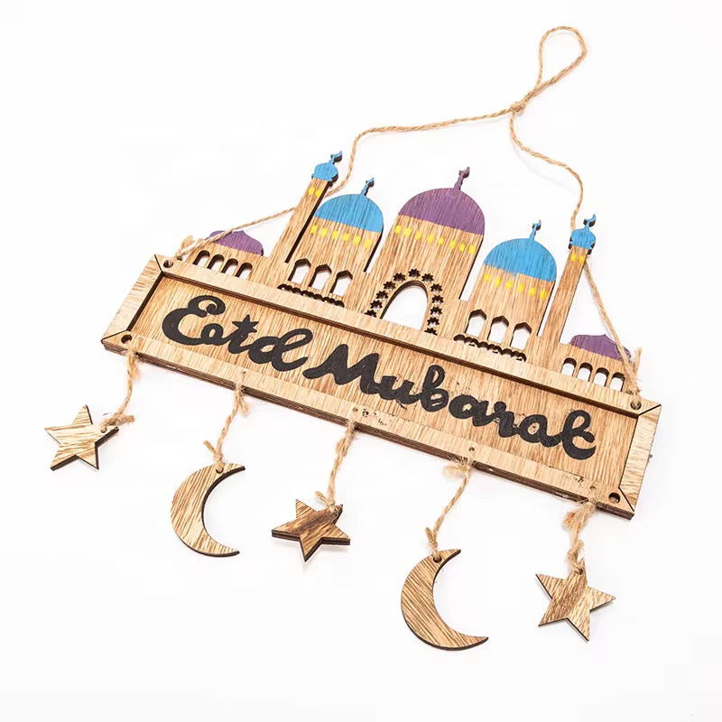 Eid Mubarak door hanger